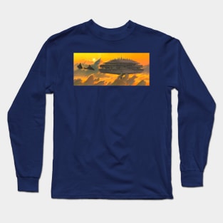 City in the Clouds Long Sleeve T-Shirt